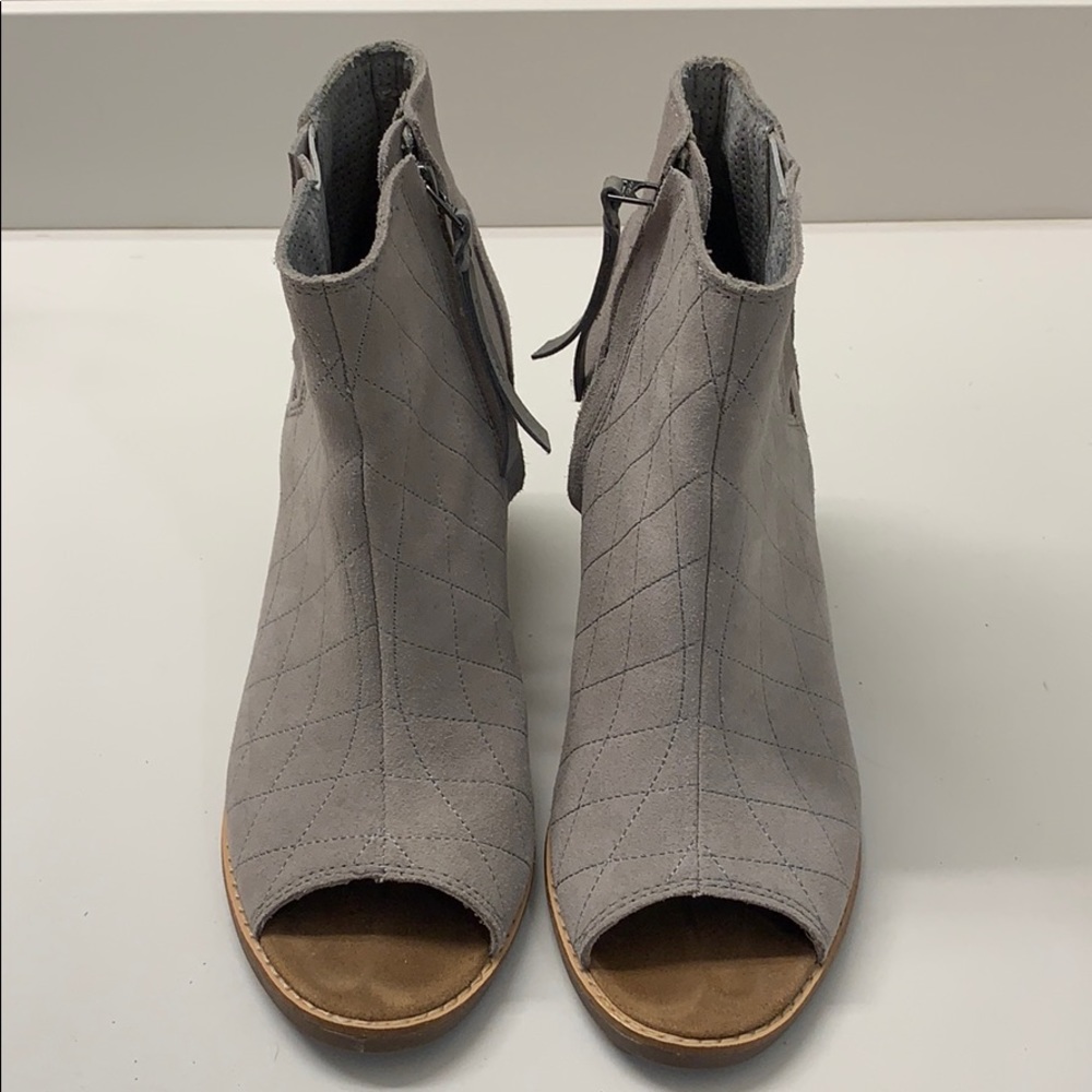 Toms Open the Bootie worn 1 time!
